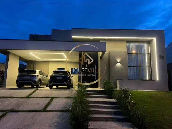 Imagem Casa Térrea, 3 dormitórios ( 3 suítes), Condomínio Ecopark Bourbon