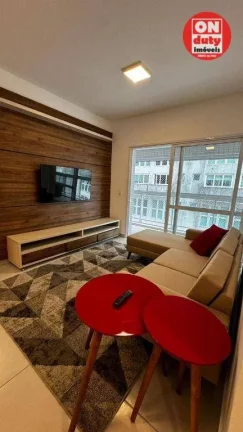Imagem Apartamento com 2 dormitórios à venda, 80 m² por R$ 1.060.000,00 - Gonzaga - Santos/SP