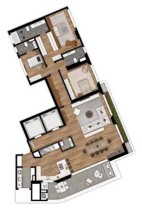 Imagem OÁS Barigui - Apartamento à venda no bairro Bigorrilho - Curitiba/PR