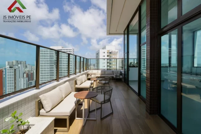 Imagem Excelente oportunidade: Apartamento à venda em Recife-PE, Boa Viagem! 3 quartos, 1 suíte, 3 banheiros, 2 vagas, 91,34 m².