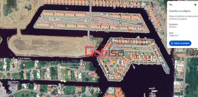 Imagem Terreno à venda, 1088 m² por R$ 1.290.000,00 - Marina - Armação dos Búzios/RJ