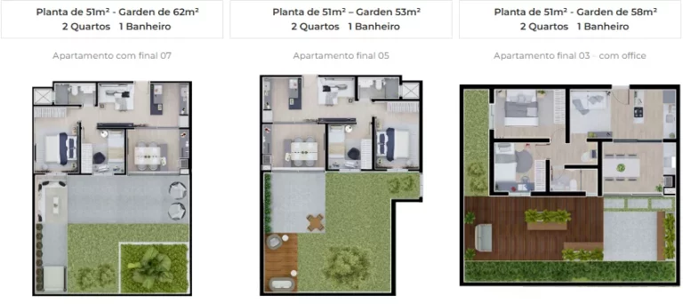 Imagem Apartamento para Venda em Curitiba, Portão, 2 dormitórios, 1 banheiro, 1 vaga