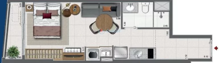 Imagem Garden à venda 1 Quarto 61.65M Centro Rio de Janeiro - RJ | Residencial Skylux Imagem Garden à venda 1 Quarto 61.65M Centro Rio de Janeiro - RJ | Residencial Skylux