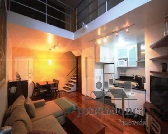 Imagem Loft. Duplex, piso superiro: 02 dormitórios sendo 01 suite. piso inferior: living para 02 ambientes...