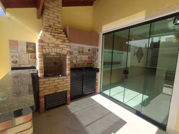 Imagem Casa térrea à venda 3 dormitórios Piscina com cascata e hidro Churrasqueira