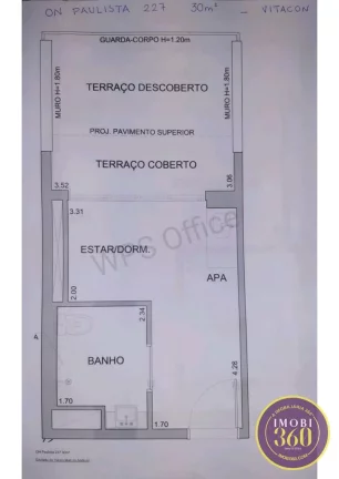 Imagem Studio Novo reformado, A 30 passos da saída do metrô Paraíso