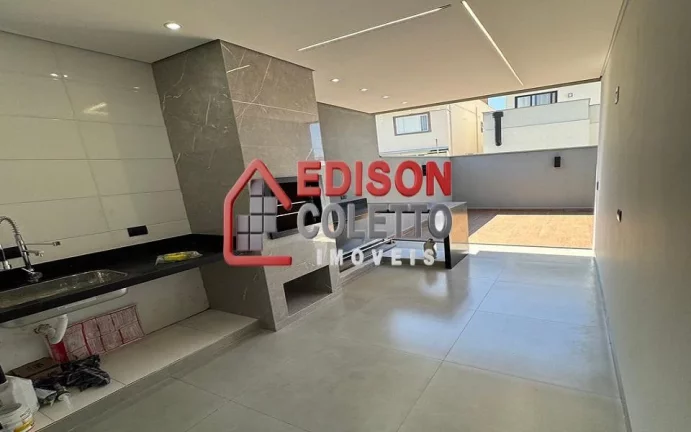 Imagem "Pronto para Morar" Casa recem construída a venda, Residencial Agápe, 3 Quartos, Piracicaba!!