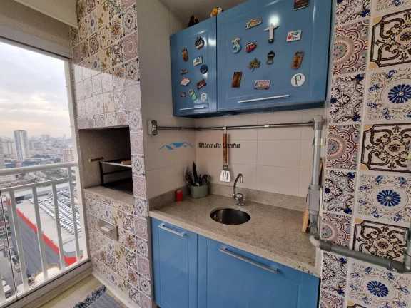 Imagem Apartamento para Venda no Condomínio Domo Life, com 3 Dormitórios, sendo 2 Suítes, 2 vagas, com 123m², Centro de São Bernardo do Campo