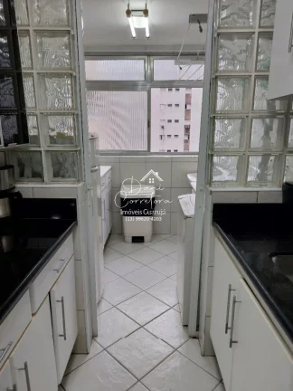 Imagem Oportunidade Única! Apartamento à venda em Guarujá-SP, Pitangueiras. 3 quartos, 1 suíte, 2 salas, 3 banheiros, 2 vagas e 100m².