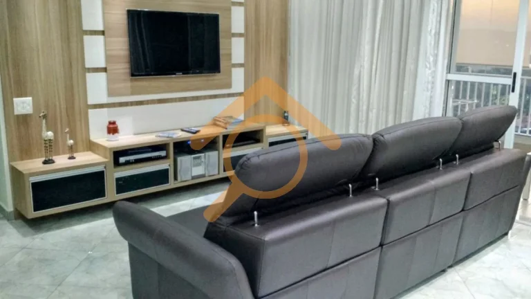 Imagem Apartamento de luxo à venda em São Paulo-SP, 3 quartos, 3 suítes, 2 salas, 5 banheiros, 2 vagas de garagem, 136m², no Condomínio Magic Resort.