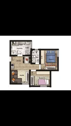 Apartamento para Venda em Guarulhos / SP no bairro Jardim São Luis