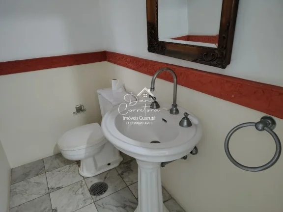 Imagem Apartamento de luxo à venda em Guarujá-SP, no bairro Pitangueiras: 3 quartos, 3 suítes, 2 salas, 5 banheiros, 2 vagas de garagem, 190m².