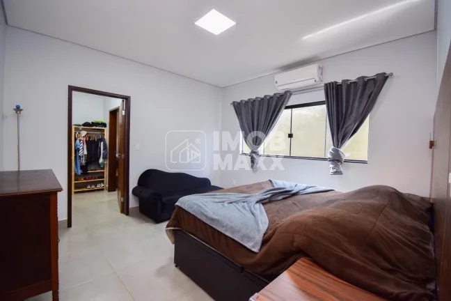 Imagem Venda de casa Condomínio Quintas do Santa Barbara 3 quartos suítes casa moderna nova espaço gourmet com parrilha churrasqueira