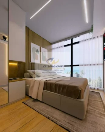 Imagem Vendo Apartamentos, Pé na Areia, de 58,12 à 130,92m², 2 ou 3 quartos, varanda gourmet e 1 ou 2 vagas