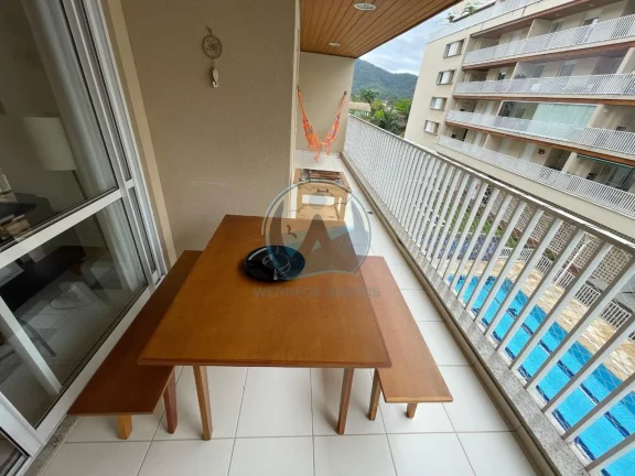 Imagem Apto à venda em Ubatuba-SP, Itaguá: 2 quartos, 1 suíte, 2 salas, 2 banheiros, 2 vagas de garagem, 92m². Venha conferir!