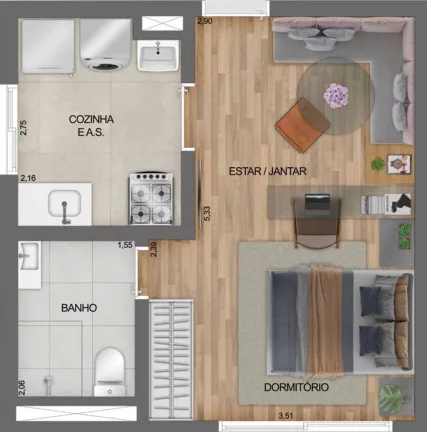 Imagem Fit Casa Estação Oratório