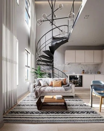 Imagem Hype - Cabral: Apartamento duplex com 2 quartos no cabral pronto para morar