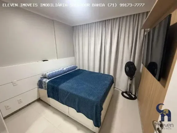 Imagem HELBOR COSMOPOLITAN ALPHAVILLE  PORTEIRA FECHADA: APARTAMENTO 1/4  IMPECÁVEL E TUDO NOVO!