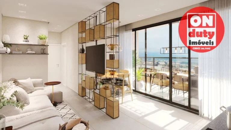 Imagem PRONTO PARA MORAR Apartamento com 2 dormitórios à venda, 65 m² a partir R$ 847.000 - Ponta da Praia - Santos/SP