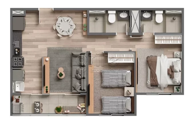 Imagem MAHAY HOME RESORT - APARTAMENTOS NA PARANGABA/FORTALEZA/CE Com sofisticação e conforto em cada det...