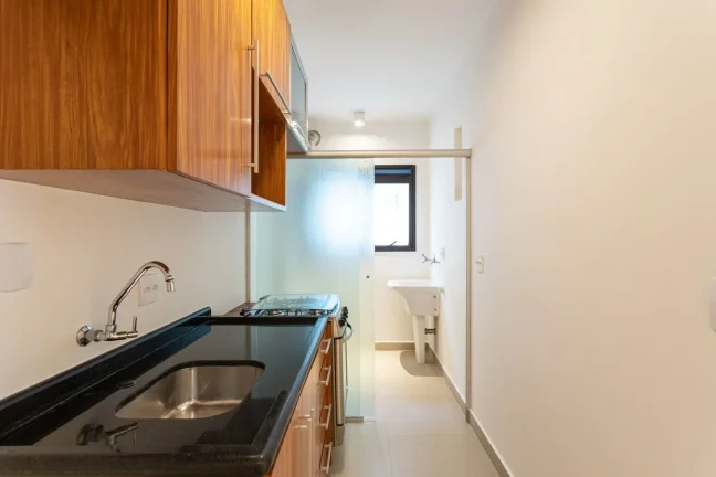 Imagem Apartamento 61M², 1Q, 1 Banheiro, 1 Vaga, Piscina, Academia, Sauna, Espaço Gourmet, Salão de Festas, Brinquedoteca, Salão de Jogos, Playground.
