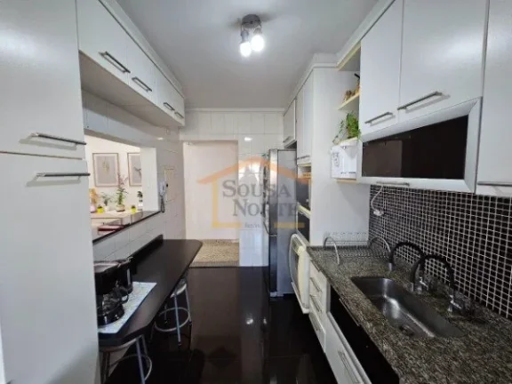 Imagem Apartamento 3 dormitórios, sendo 1 suíte, sala 2 ambientes com sacada, cozinha planejada, área de...