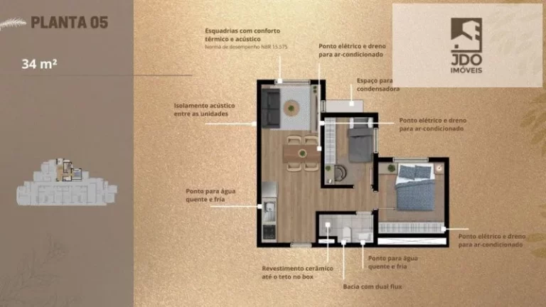 Imagem Apartamento a Venda no bairro Vila Izabel - Curitiba, PR