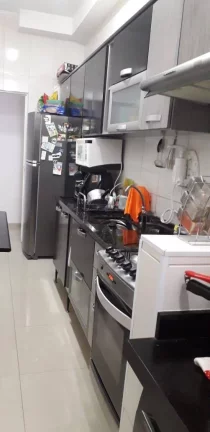 Imagem Apartamento com 3 dormitórios à venda, 79 m² por R$ 405.000,00 - Vila Homero Thon - Santo André/SP