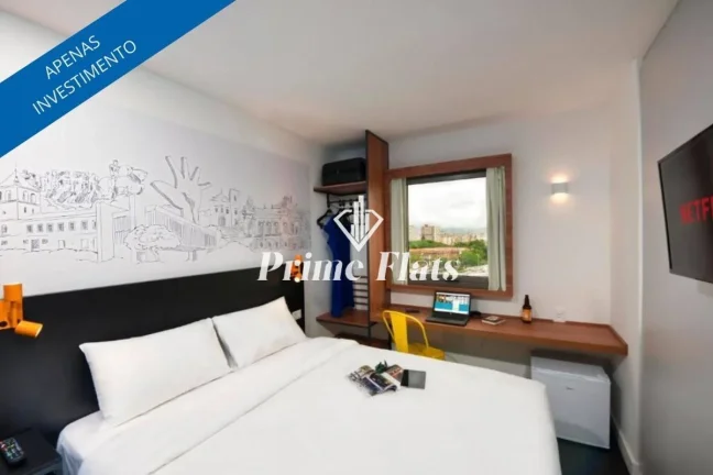 Imagem Flat disponível para venda B...B Hotel São Paulo Luz, com 15m², 1 dormitório e 1 vaga
