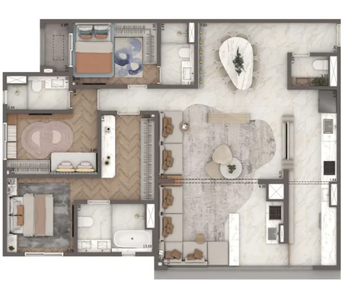 Imagem The Residence Brooklin By Living - The Residence Brooklin By Living
