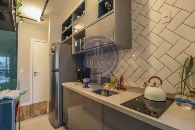 Imagem Apartamento de 1 quarto com vaga de garagem no bairro Santa Efigênia, São Paulo-SP: 2 salas, 1 banheiro e 37m² de área.