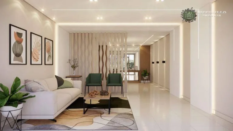 Imagem Apartamento com 2 dormitórios à venda, 82 m² por R$ 550.000,00 - Aviação - Praia Grande/SP