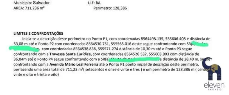 Imagem VENDO TERRENO DANIEL LISBOA/ BONOCO COM 710 M PARA DEMOLIÇÃO E CONSTRUTORA