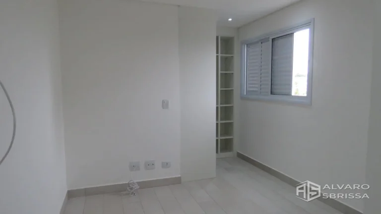 Imagem Apartamento novo com 3 dormitórios sendo uma suíte, com sacada, todos com ar condicionado, repleto de armários. 84m2 - vejas as fotos do condominio