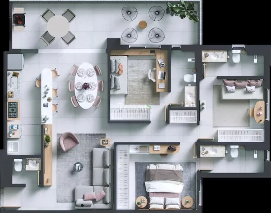 Imagem Alt. 65 Home design - Apartamento ALT- 65, à venda no bairro Setor Bela Vista - Goiânia/GO