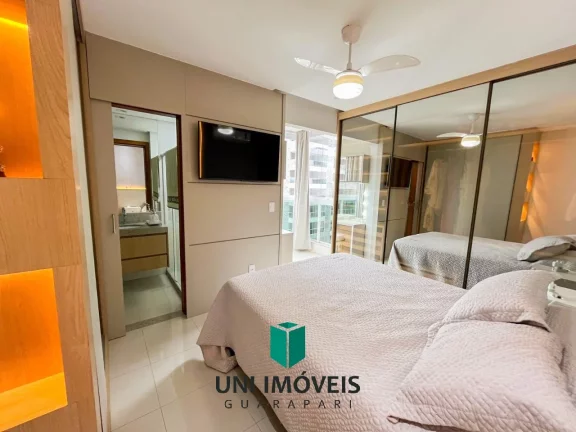 Imagem Apartamento alto padrão na quadra da Praia do Morro, 03 quartos + DCE, 02 vagas de garagem