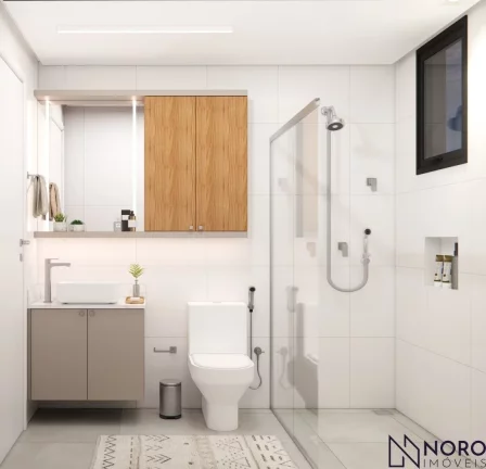 Imagem Apartamento 2 Dorm. c/ Suíte e Sacada Gourmet em Camobi - Ed. Esperanto