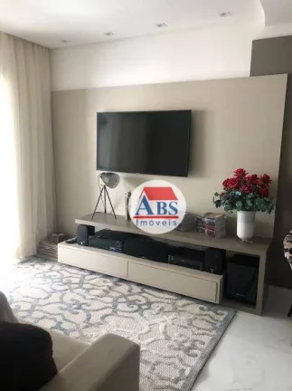 Imagem Maravilhoso Apartamento com 3 Dormitórios/Suítes à 50m do Mar, 139m² por R$ 999.000 - Vila Guilhermina - Praia Grande/SP