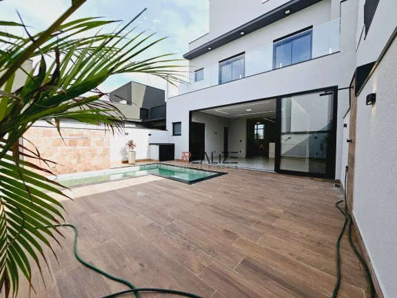 Imagem Sobrado com 3 suítes à venda, 208 m² por R$ 1.580.000 - Condomínio Park Gran Reserve - Indaiatuba/SP
