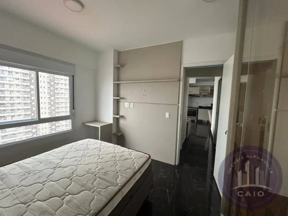 Imagem Apartamento Mobiliado com 53 m², 1 dormitório a venda - Alphaville/SP