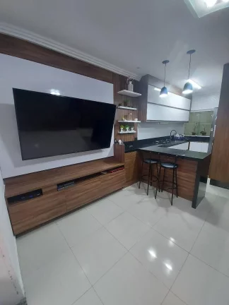 Imagem Sobrado Todo Planejado 115 m² 2 Dormitorios sendo 2 Suítes e 2 Vagas