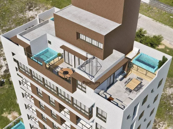 Imagem Cobertura Duplex com piscina privativa no bairro do Bessa - CO0313