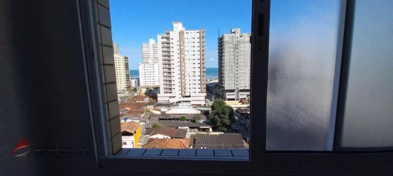 Imagem Apartamento com 2 dormitórios à venda, 69 m² por R$ 420.000,00 - Aviação - Praia Grande/SP