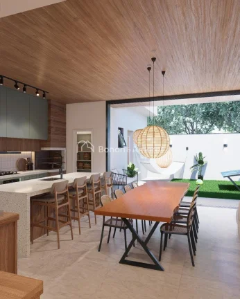 Imagem Casa com excelente projeto, acabamento primoroso, completa e integrada, feita sob medida para você ...