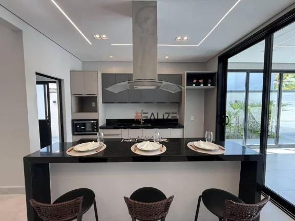 Imagem Casa alto padrão com 4 suítes à venda, por R$ 3.900.000 - Condomínio Maison Du Parc - Indaiatuba/SP