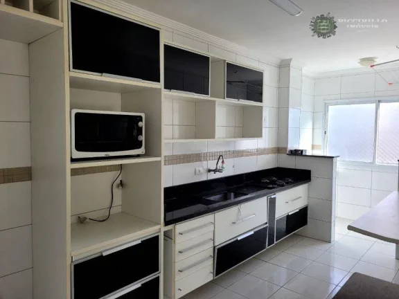 Imagem Apartamento com 2 dormitórios à venda, 80 m² por R$ 520.000 - Aviação - Praia Grande/SP