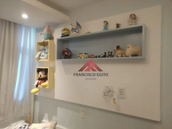 Imagem Apartamento com varanda, sala dois quartos ,sendo um com suite e dependencias completa em predio muito conceituado no jardim icarai,Condominio do Edif