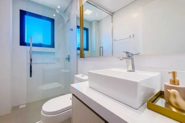 Imagem Apartamento mobiliado com 3 dormitórios sendo 2 suítes a 350m da Praia | Gov Celso Ramos/SC
