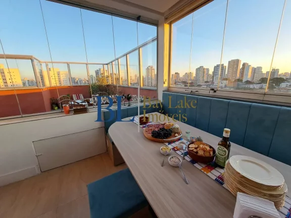 Imagem Linda Cobertura Duplex Com 160M² Vista Privilegiada No Miolo do Ipiranga!!