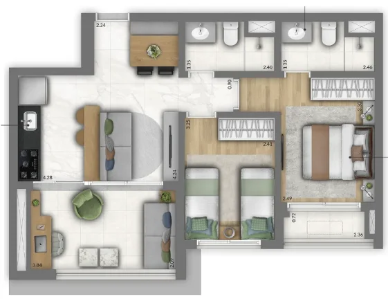 Imagem Trinity Vila Clementino Home - Trinity Vila Clementino Home
